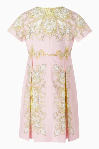 Spring Barocco Dress in Poplin