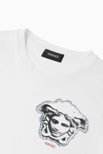 Medusa Logo-print T-shirt in Cotton-jersey