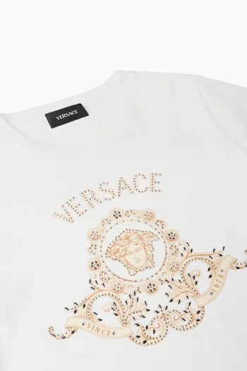 Logo-embellished T-shirt in Cotton