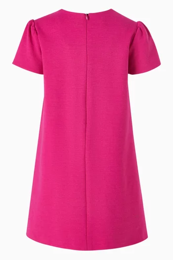 Medusa Hardware Dress in Punto Milano Jersey