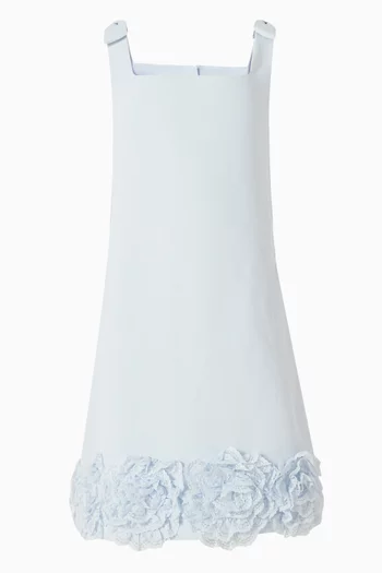 Flower Dress in Crepe