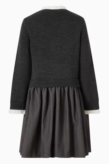 فستان أرجايل منسوج 