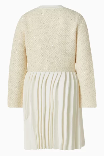 فستان بشريط بعقدة