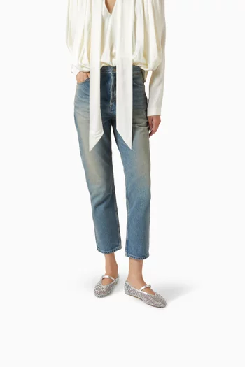 Gilda Ballerina Flats in Mesh