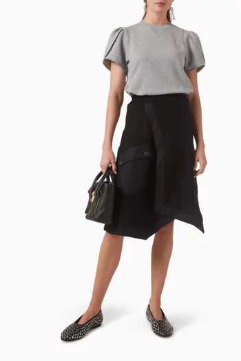 بلوزة توليب فرنش تيري