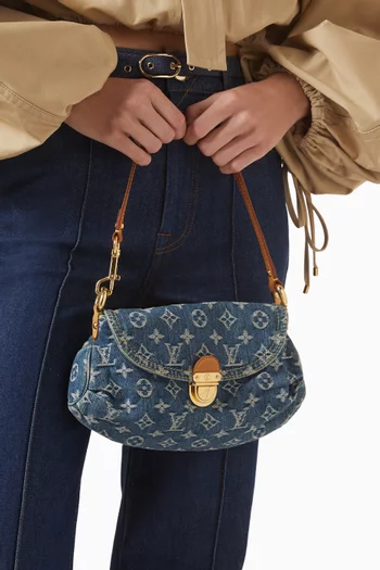 حقيبة كتف بليتي بي ام من الألفينيات دينم