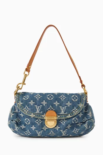 حقيبة كتف بليتي بي ام من الألفينيات دينم