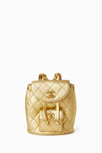 90s Mini Duma Backpack in Lambskin Leather