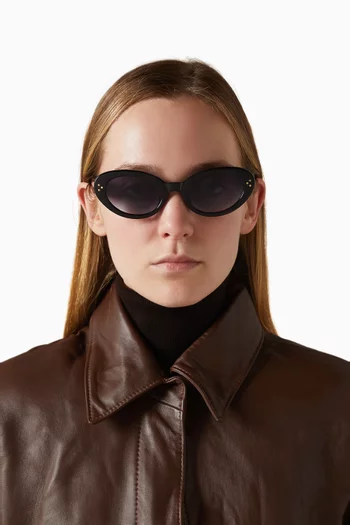 Tootsie Cat-eye Sunglasses in Polymer