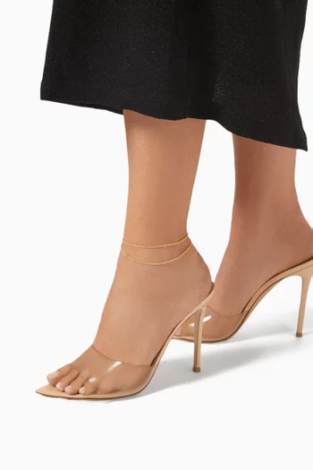 Tessra Anklet in 18kt Gold-plated Sterling Silver