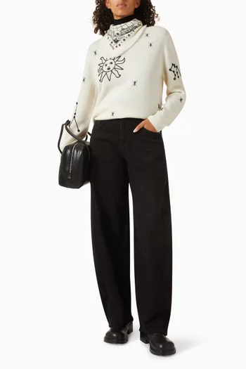 سترة أسترو منسوجة من كشمير