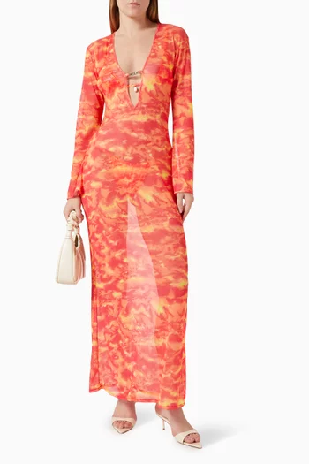 Frida Cover-up Dress in Mesh