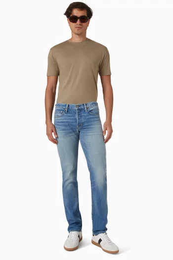 Crew Neck T-shirt in Lyocell & Cotton