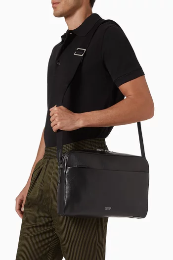 Messenger Bag in Grain Leather