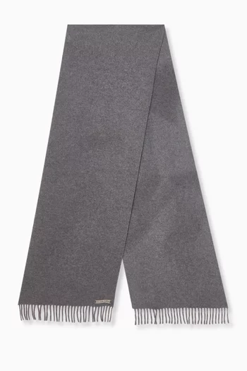 وشاح بشعار الماركة كشمير وصوف