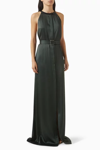 فستان بأربطة حول الرقبة ستان