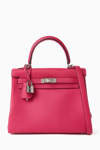 Unused 2025 Kelly 25 Retourne in Togo Leather