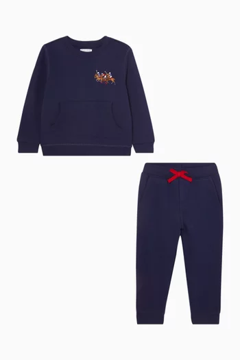 Graphic Co-ord Set in Fleece