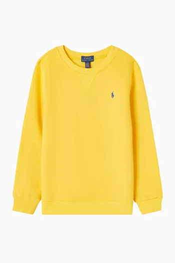 Polo Pony Sweatshirt in Cotton-blend