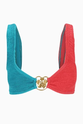 قطعة بيكيني علوية لاناي قماش منسوج