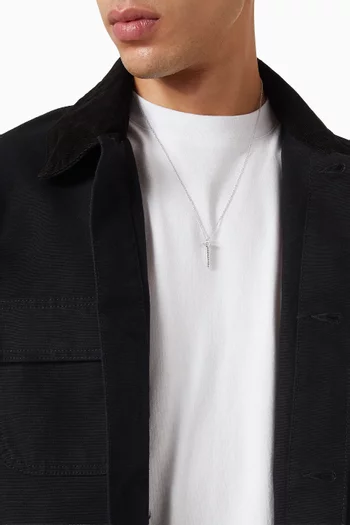 Screw Necklace in Sterling Silver