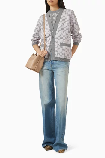 كارديغان بوجهين جاكار وصوف