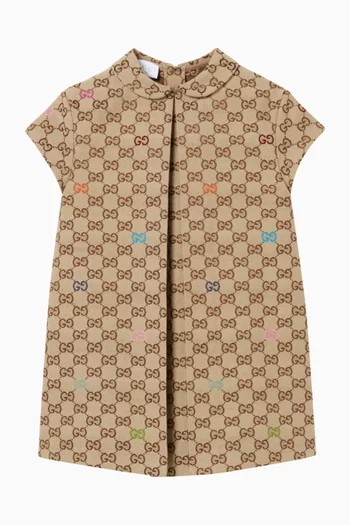 فستان قنب بحرفي GG