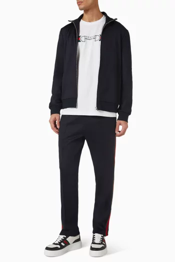 Embroidered T-shirt in Cotton