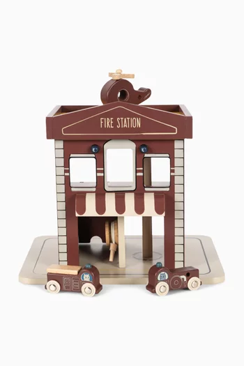 محطة إطفاء خشب