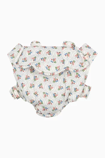 Fruit-embroidered Doll Carrier