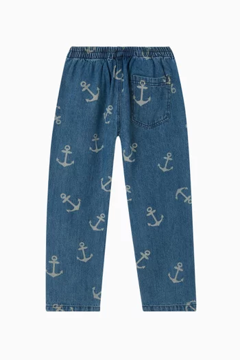 Magot Pants in Cotton Denim