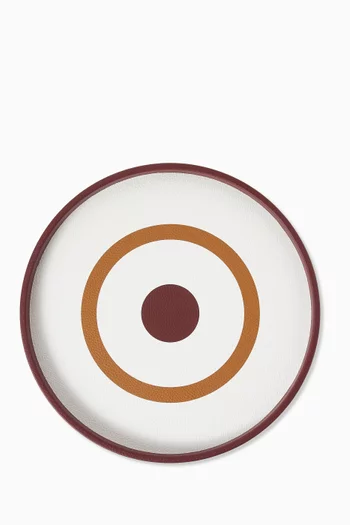 Apple of My Eye Tray in Leather