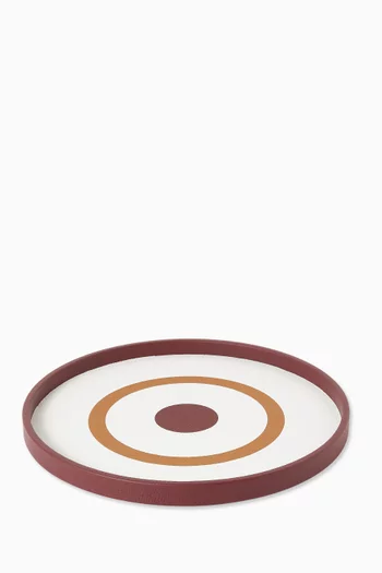 Apple of My Eye Tray in Leather