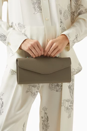 Gem Envelope Bag in Leather