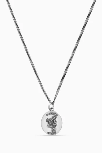 Memento Necklace in Sterling Silver