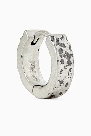 Forge Earring in Sterling Silver