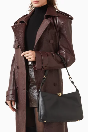 حقيبة كتف سفيرا سوفت متوسطة جلد