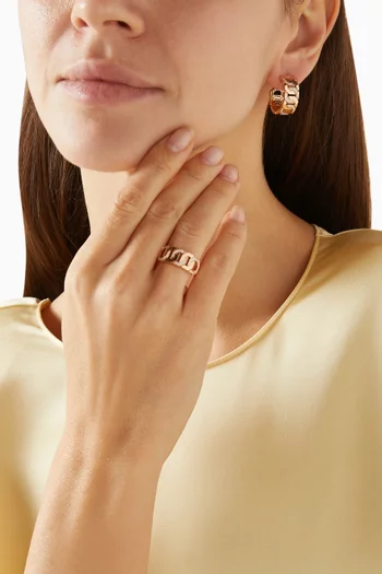 Thaman Diamond Ring in 18kt Rose Gold