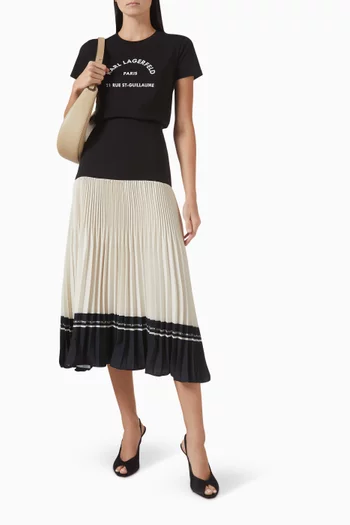 RSG Glitter T-shirt in Cotton-jersey