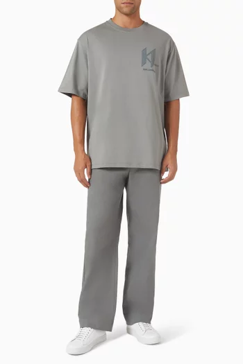 Small Artwork K T-shirt in Jersey