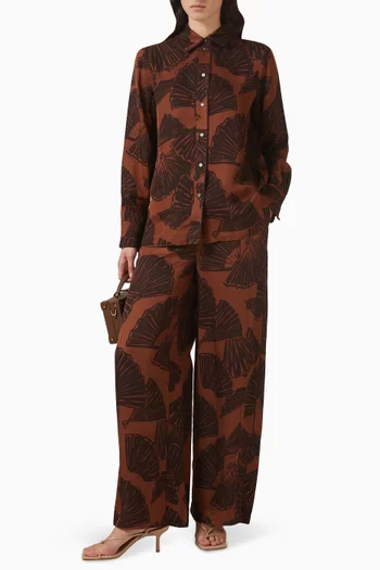 Printed Blouse in Viscose