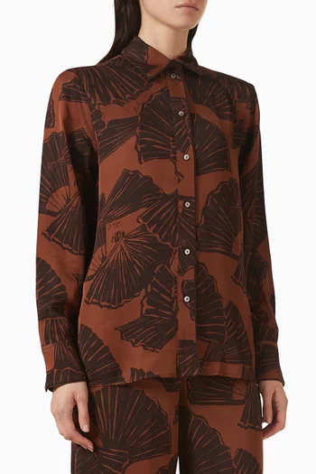Printed Blouse in Viscose
