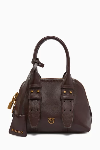 حقيبة بولينغ اسكيب ميني جلد لامع