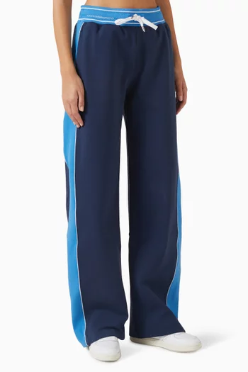 Punto Low-rise Sweatpants in Organic Cotton Blend