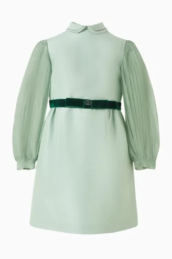 High-Collar Dress