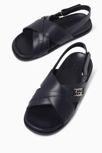 Crossover Sandals