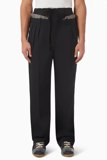 Anonymity of the Lining Pants in Wool