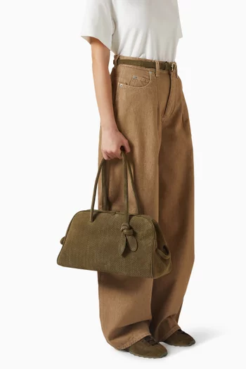 Le Turismo Medium Tote Bag in Suede