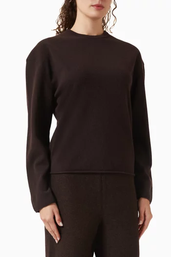 Crewneck Sweatshirt in Merino-wool
