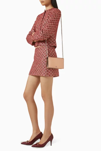 Bi-colour GG Marmont Wallet on Chain